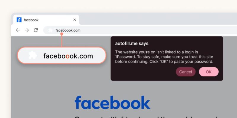 1Password will now warn you of potential phishing scams before they steal your password 3 1password will now warn you of potential