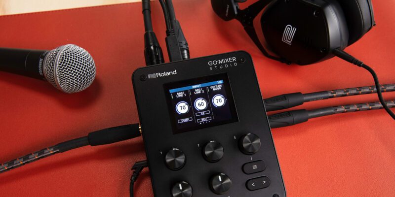 roland s go mixer studio turns your