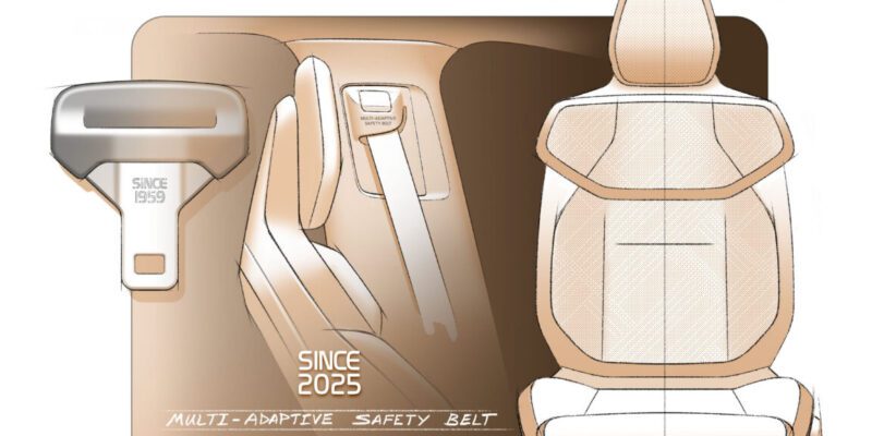 Volvo invented the three-point seat belt 67 years ago; now it has improved it 14 volvo invented the three-point seat belt 67