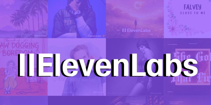 elevenlabs made an ai album to plug