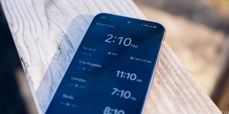 google clock 8 5 rolls out swipe