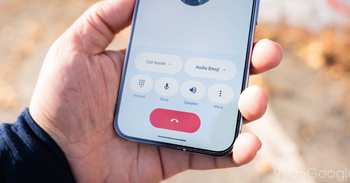 google phone app gets short material 3