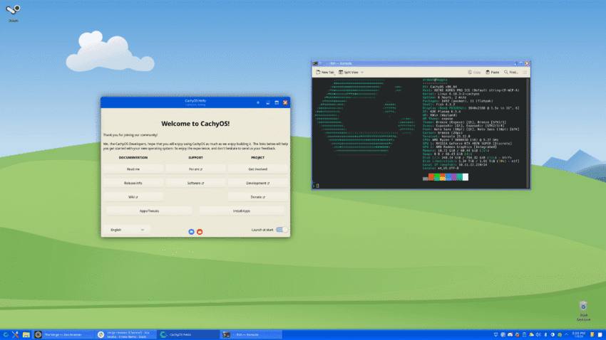 i replaced windows with linux and everything