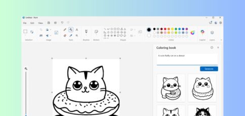 Tech News 10 microsoft paint can now make ai coloring