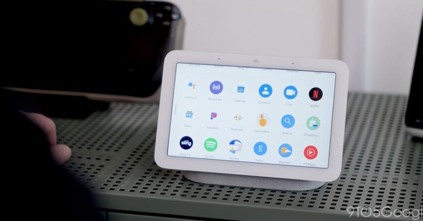 google nest hub apps have mostly disappeared
