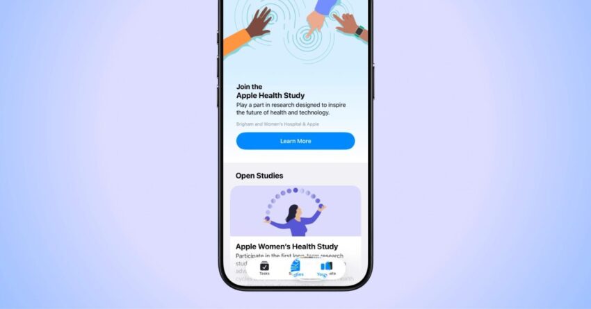 apple research app updated with liquid glass