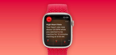 Tech News 5 journalist says a high heart rate alert
