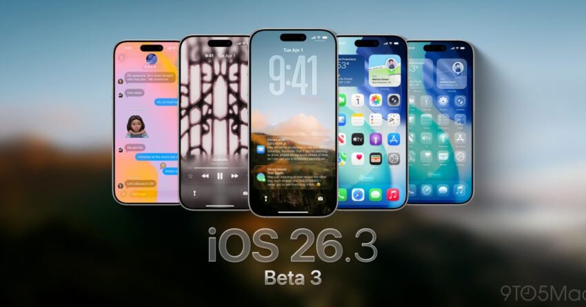 apple releases ios 26 3 beta 3