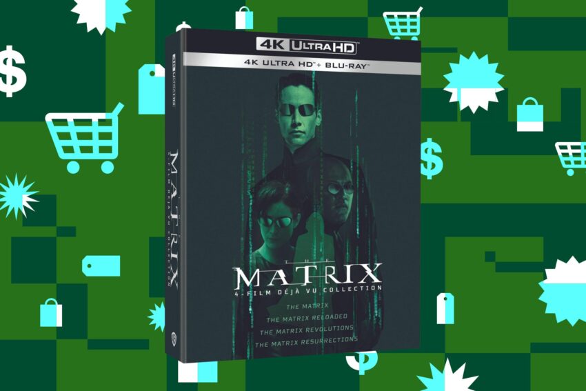get all four matrix movies on 4k