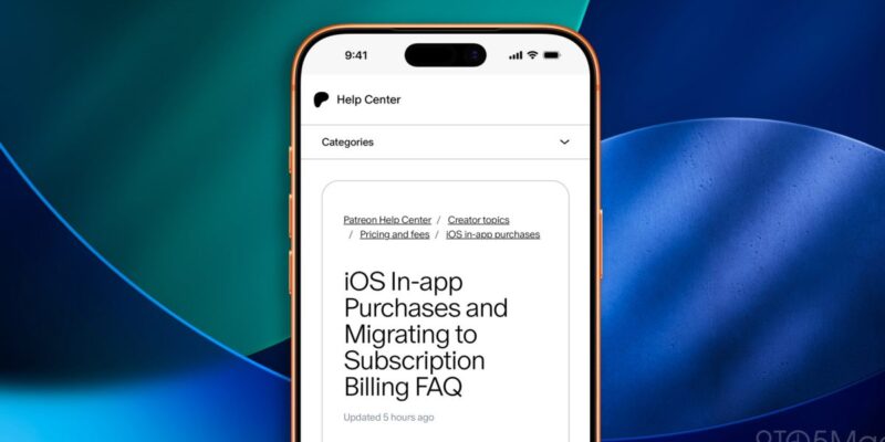 patreon criticizes apple s renewed in-app purchase