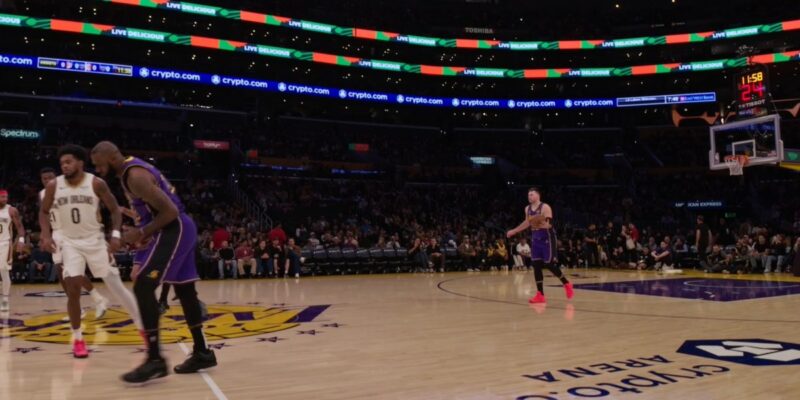 What it’s like to watch an NBA game courtside in Apple Vision Pro 13 what it s like to watch an