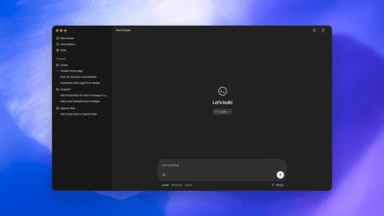 openai launches new macos app for agentic