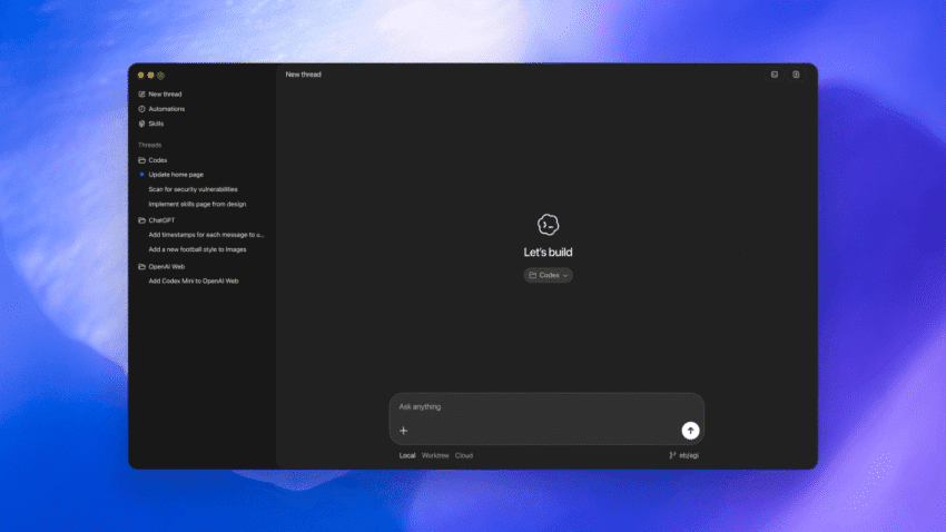 openai launches new macos app for agentic