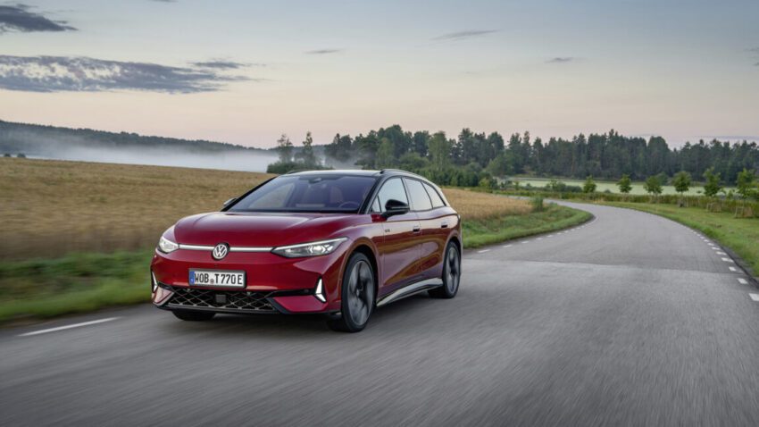 tesla slipped behind vw in european ev