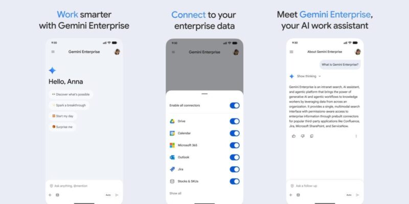 Google releases ‘Gemini Enterprise’ mobile app, adds @Google Chat for Workspace 9 google releases gemini enterprise mobile app adds
