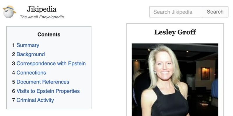 Jikipedia turns Epstein’s emails into an encyclopedia of his powerful friends 9 jikipedia turns epstein s emails into an