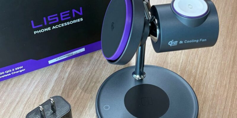 MagSafe Monday: LISEN’s new desk charger brings 25-watt MagSafe charging with a built-in cooling fan 20 magsafe monday lisen s new desk charger
