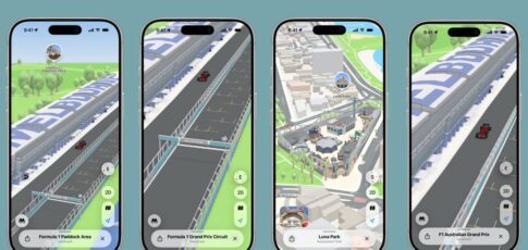 apple maps adds detailed f1 experience ahead