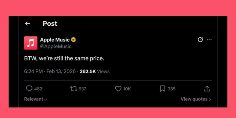 apple music pokes fun at latest spotify
