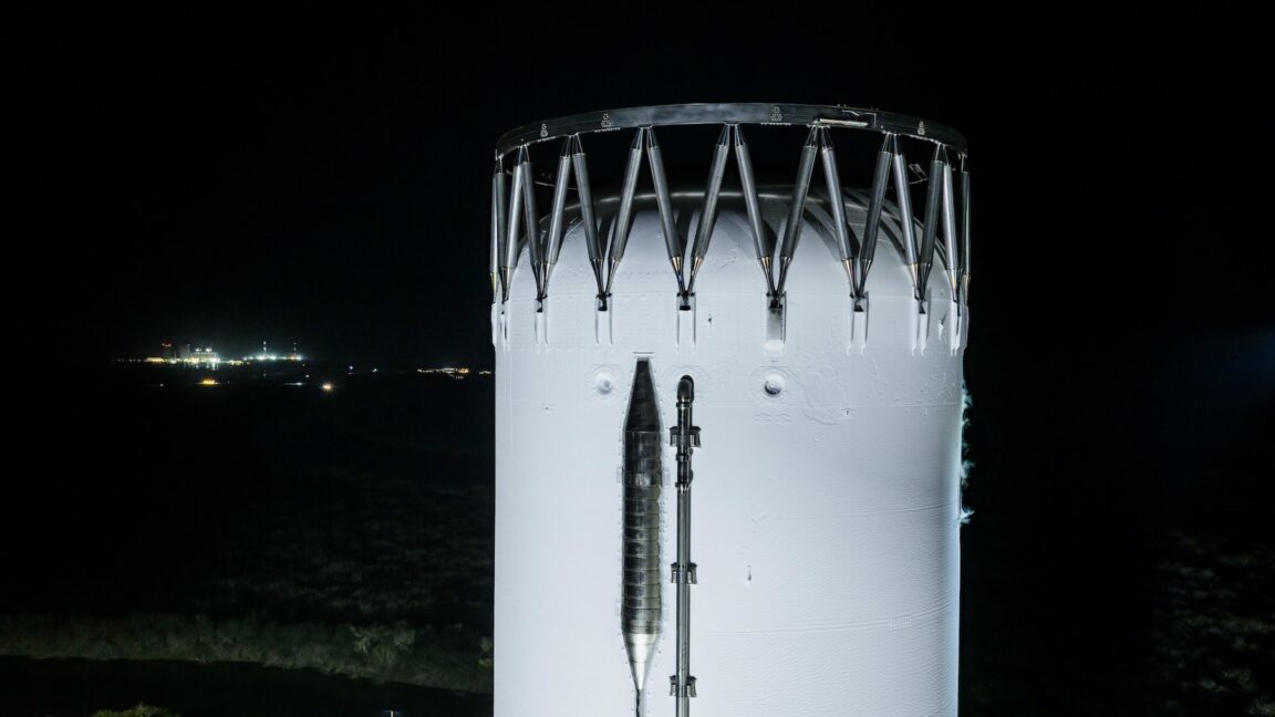 spacex s next-gen super heavy booster aces