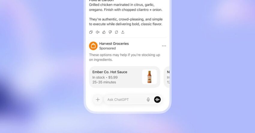 you might start seeing chatgpt ads today