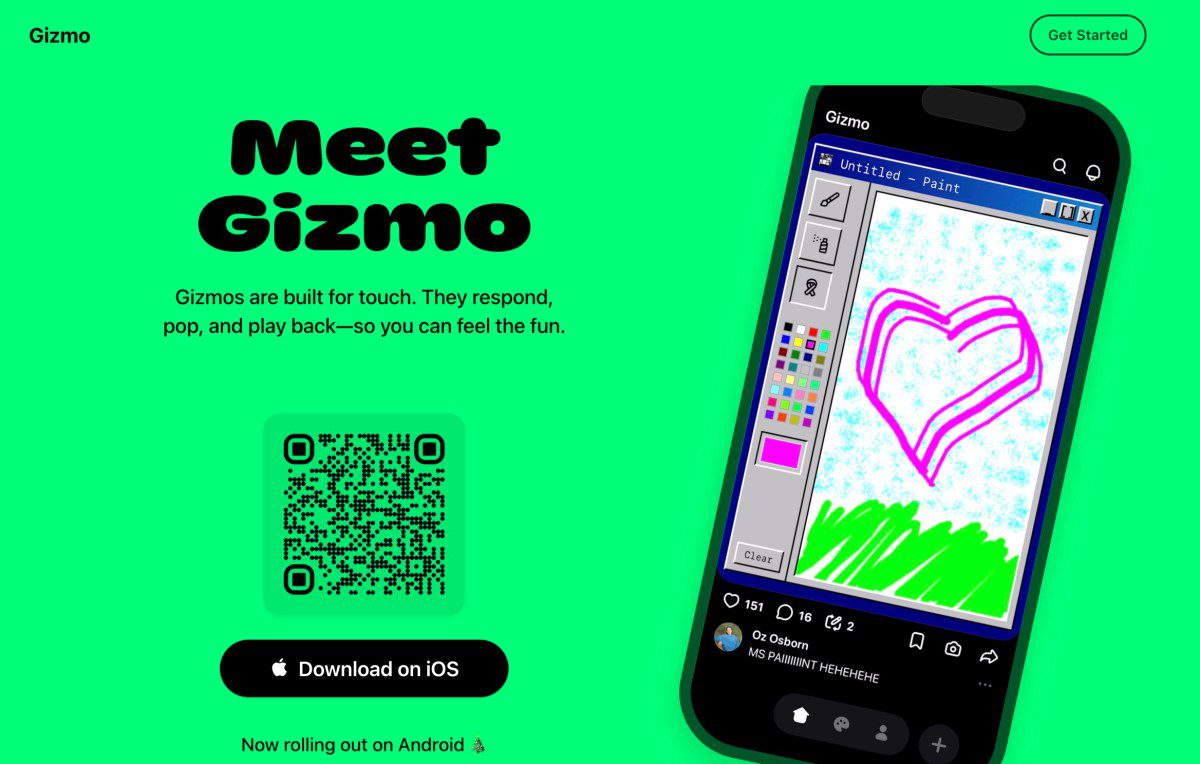 meet gizmo a tiktok for interactive vibe-coded
