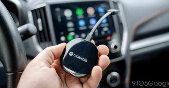 motorola ma2 wireless android auto adapter leaks