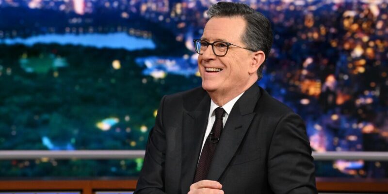stephen colbert says cbs forbid interview of