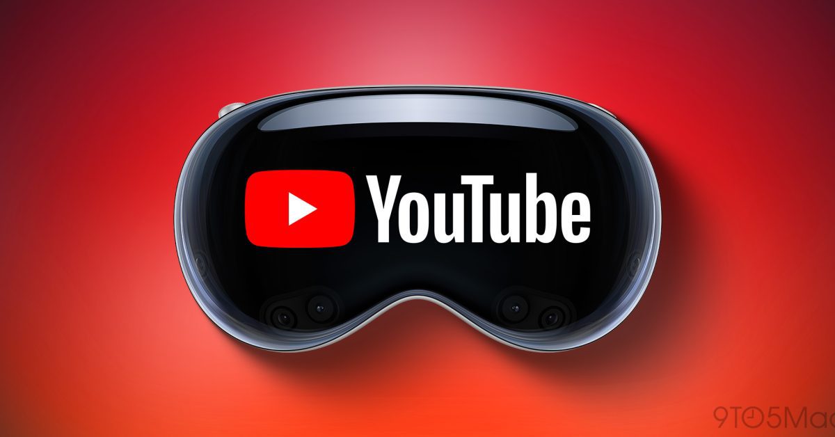 youtube launches native app for apple vision