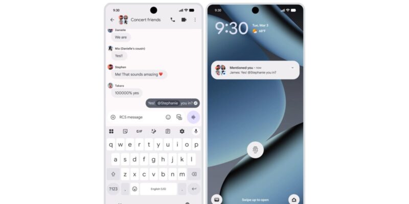 Google Messages launches group RCS Mentions and Trash folder 20 google messages launches group rcs mentions and