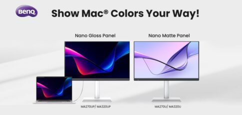 benq ma monitors display colors to match