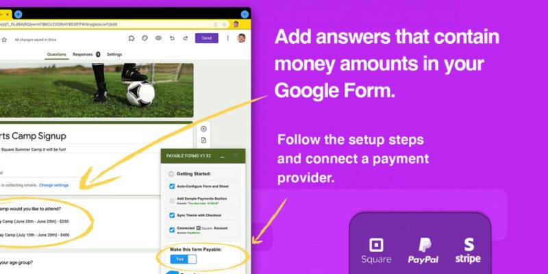 Payable is the best way to accept PayPal, Stripe, and Square payments in Google Forms – here’s how 18 payable is the best way to accept