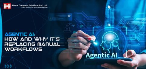 Agentic AI automating and replacing manual workflows with autonomous systems managing business processes