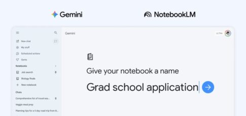 gemini app rolling out notebooks to organize