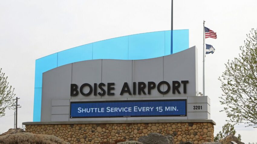 measles takes a plane to idaho which