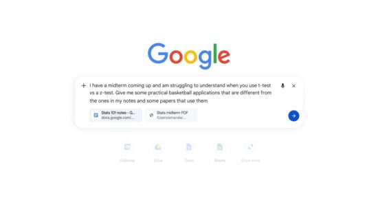 google ai mode getting deep chrome integration