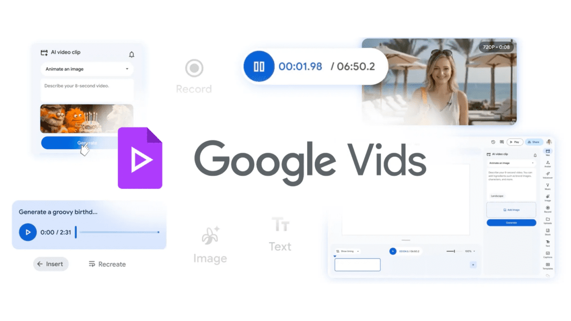 google vids gets ai upgrade with veo