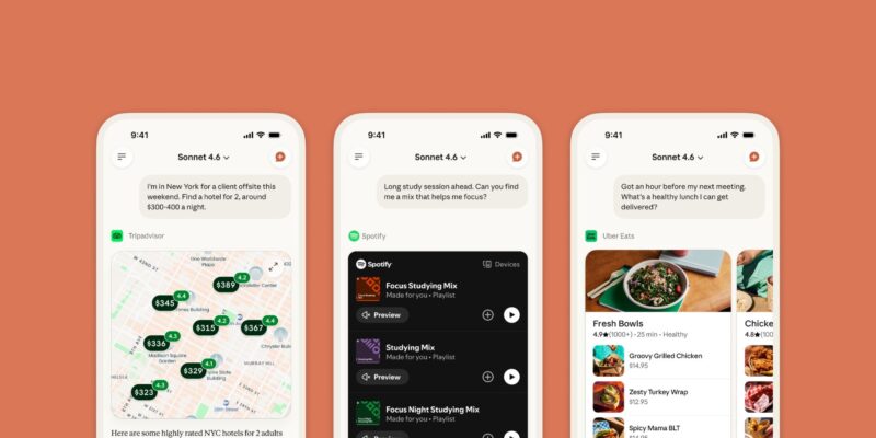 Claude is connecting directly to your personal apps like Spotify, Uber Eats, and TurboTax 10 claude is connecting directly to your personal