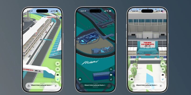 Apple Maps adds in-depth F1 experience for Miami Grand Prix 14 apple maps adds in-depth f1 experience for