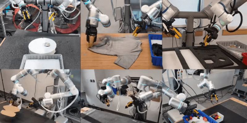 From folding boxes to fixing vacuums, GEN-1 robotics model hits 99% reliability 4 from folding boxes to fixing vacuums gen-1