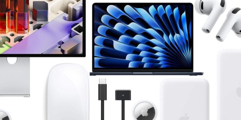 Deals: AirPods, Apple MagSafe Battery 40% off, 512GB M5 MacBook Air $220 off, entry M5 Pro $250 off, Studio Display, more 15 deals airpods apple magsafe battery 40 off