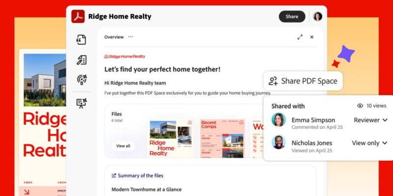 adobe acrobat now lets users turn pdfs