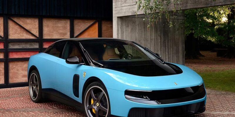 ferrari reveals its first ev with design