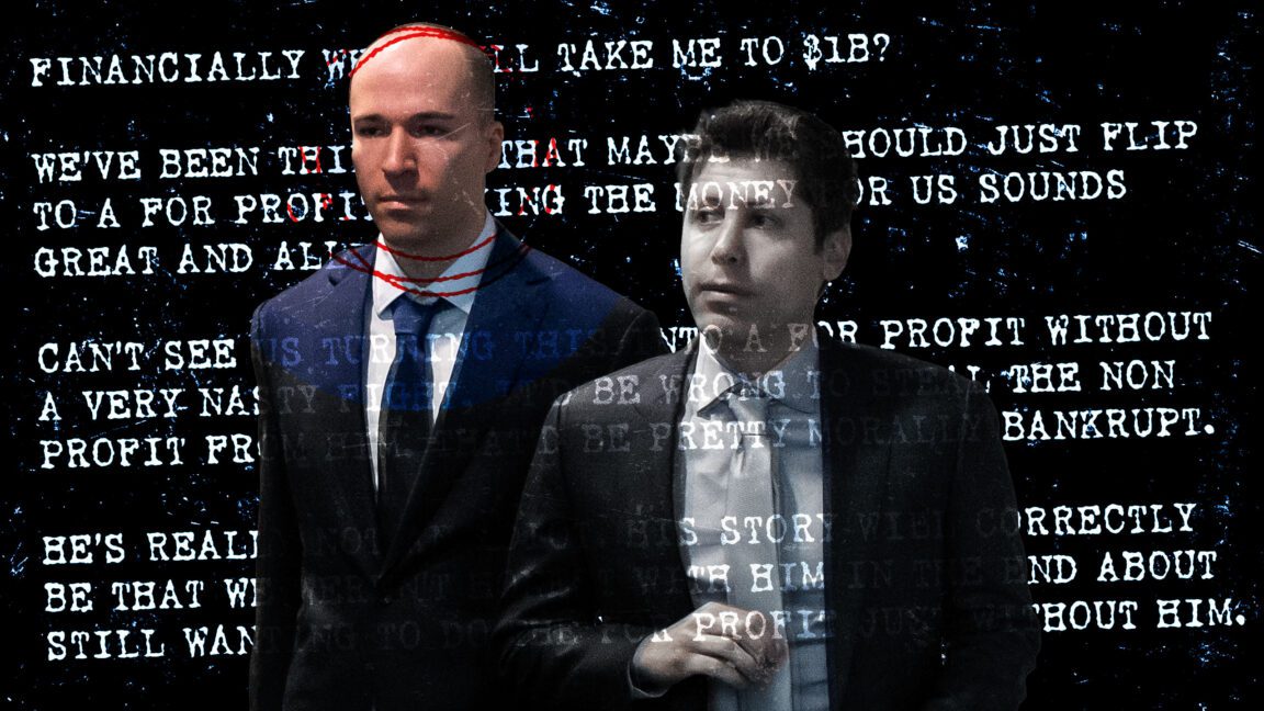 openai president forced to read his personal