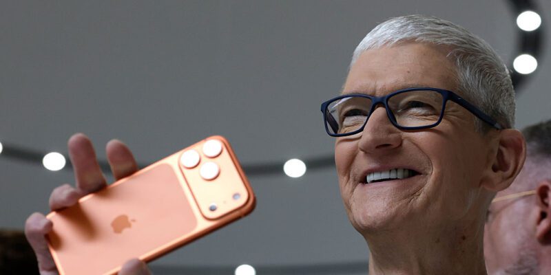 As Tim Cook steps down, Apple hit record sales — but a chip shortage looms 10 as tim cook steps down apple hit