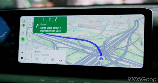 android auto redesigned google maps alerts to
