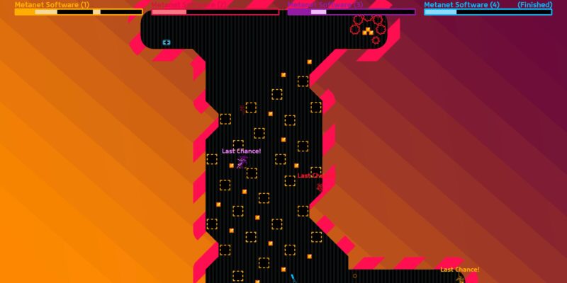 More than a decade later, the team behind N++ is back with a multiplayer sequel 8 more than a decade later the team