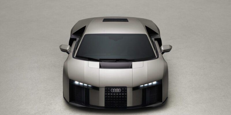 Not the next R8? Audi reveals mid-engined plug-in hybrid V8 Nuvolari. 20 not the next r8 audi reveals mid-engined