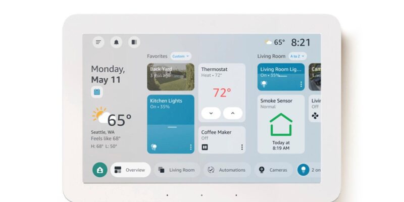 amazon s echo hub gets a customizable