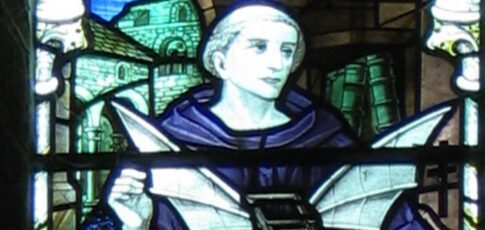 did a medieval flying monk spot halley